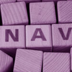 Purple building blocks spelling the word 'NAV'