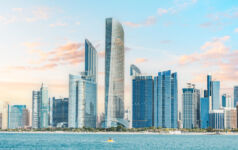 Photo of the Abu Dhabi skyline