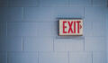 Exit sign