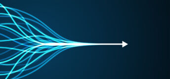 Abstract arrow direction. Technology background