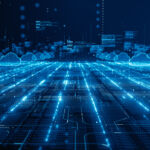 Graphic depicting digital infrastructure.
