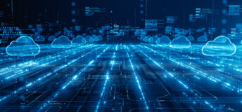 Graphic depicting digital infrastructure.