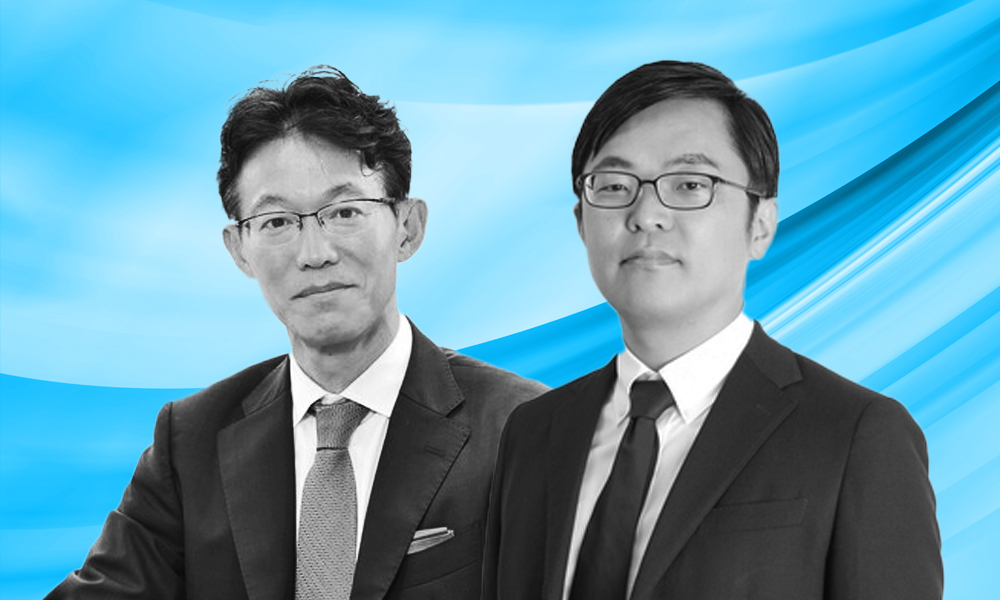 Reijiro Samura, President at AIC and Shohei Suzuki, Partner at WM Partners
