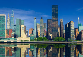 Houlihan Lokey’s co-head of GP-led advisory departs for Lazard View of Midtown Manhattan from the East River