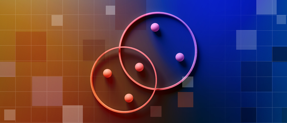 T9_PM2030_IndustryConsolidation Crossing rings create a venn diagram, for the Private Markets 2030 Industry Consolidation theme