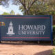 Photo of the entrance sign at Howard University.