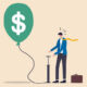Investment bubble causing financial crisis, overvalued stock
