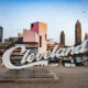 Townsend raises $2bn for real estate secondaries In Ohio the Cleveland script sign is placed in front of the cityscape with the Rock and Roll Hall of Fame building.